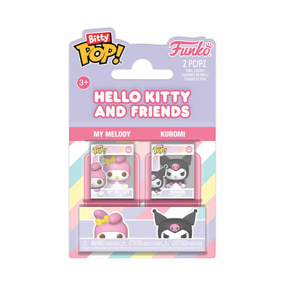 Loungefly Bitty Pop! My Melody & Kuromi 2-Pack | Funko