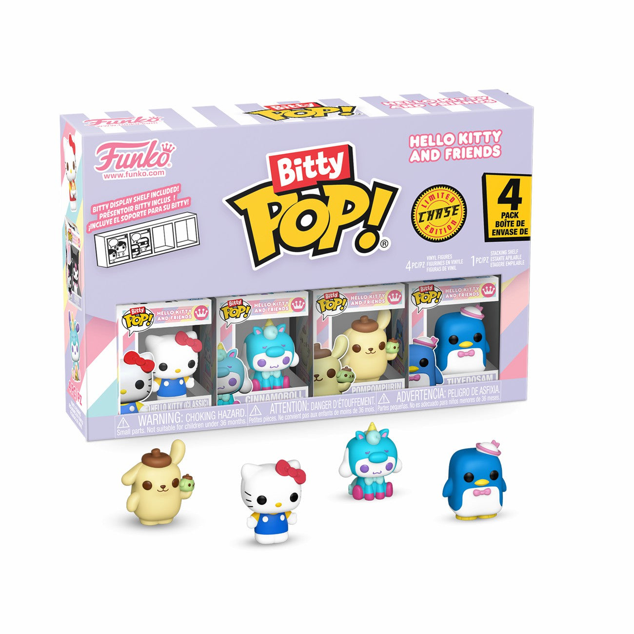 Loungefly Bitty Pop! Hello Kitty and Friends 4-Pack Series 1 | Funko