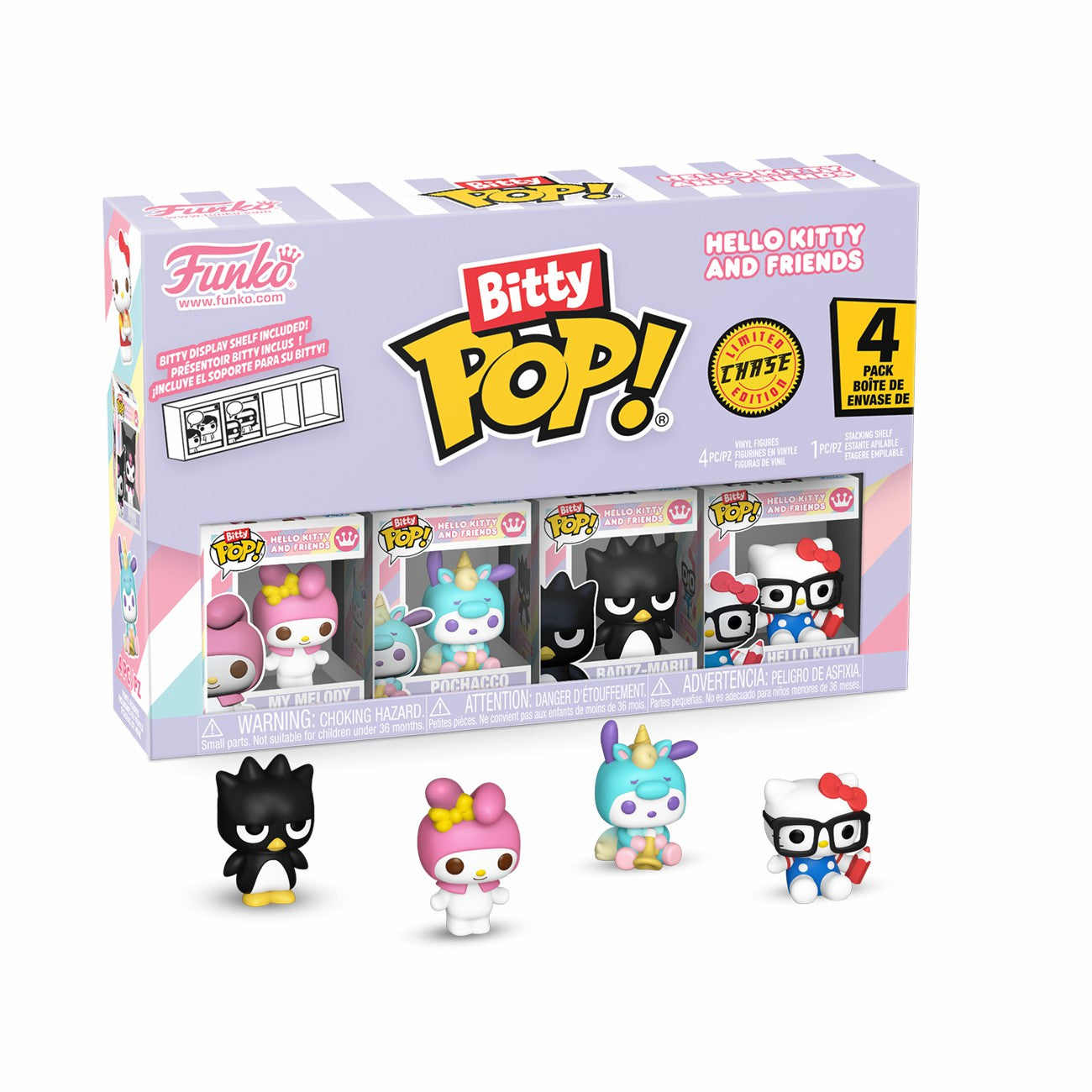Loungefly Bitty Pop! Hello Kitty and Friends 4-Pack Series 4 | Funko