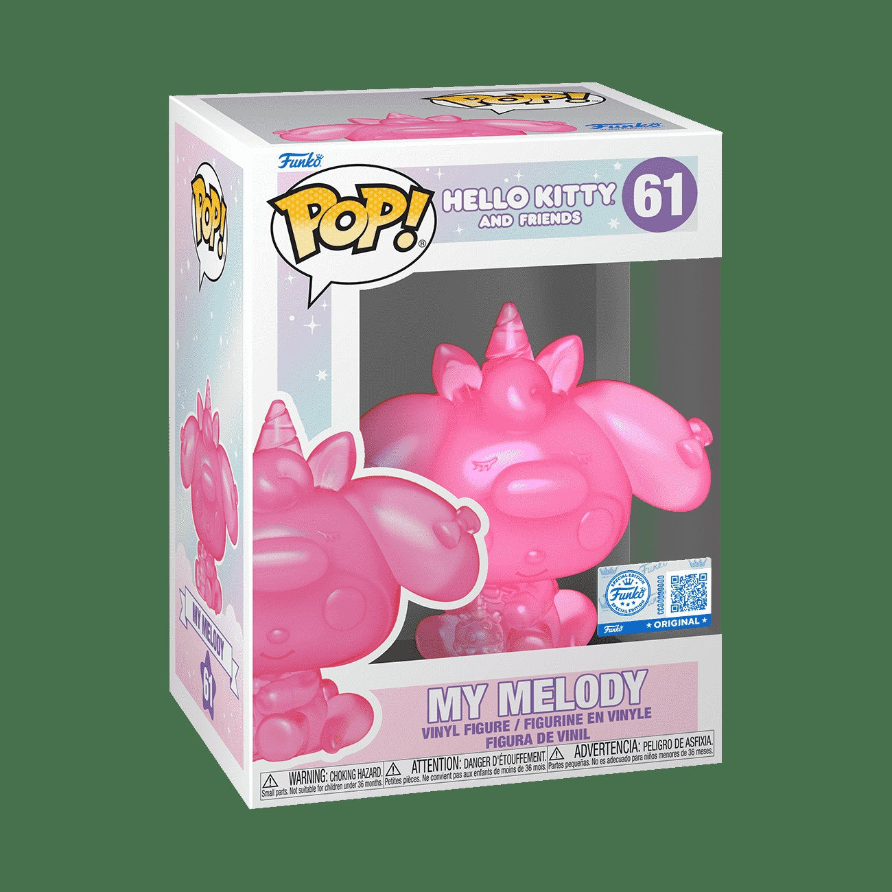 Loungefly Pop! My Melody (Translucent Pink) | Funko