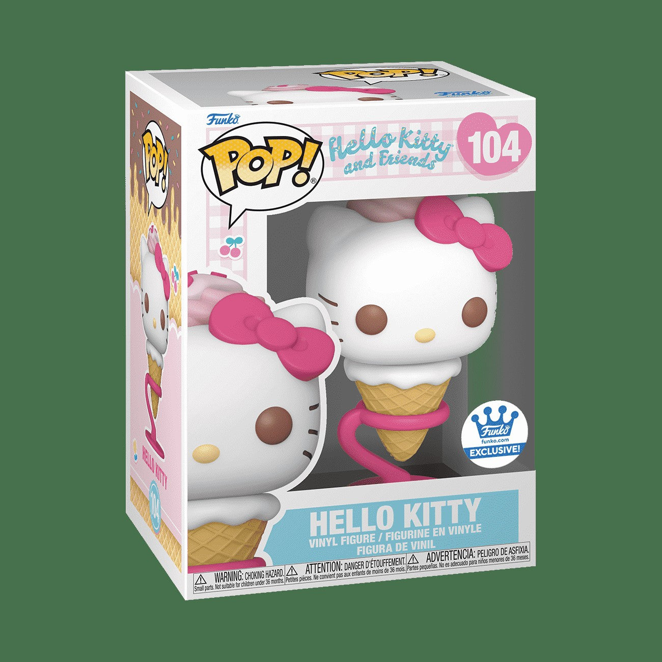 Loungefly Pop! Hello Kitty as Ice Cream Cone | Funko