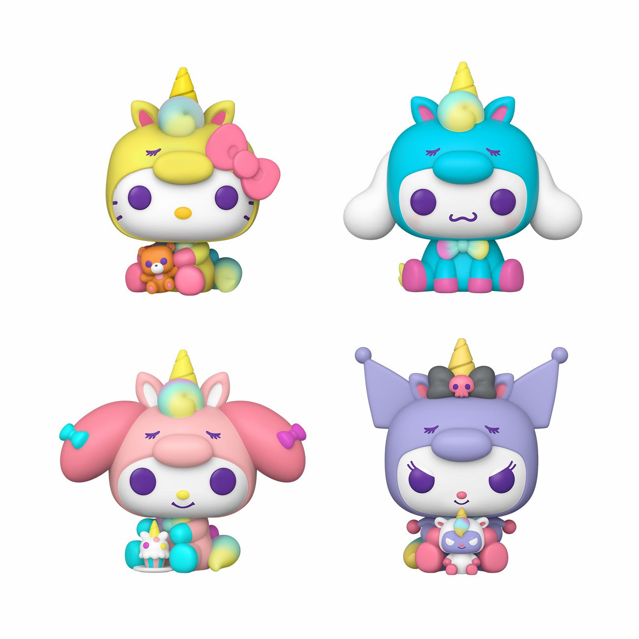 Loungefly Pop! Hello Kitty (Unicorn Outfit) 4-Pack | Funko