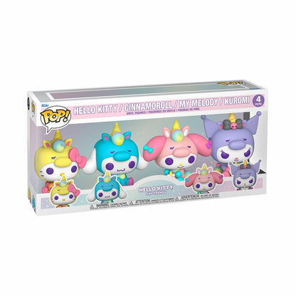 Loungefly Pop! Hello Kitty (Unicorn Outfit) 4-Pack | Funko
