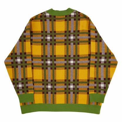 Loungefly Pluto 95th Anniversary Plaid Knit Cardigan