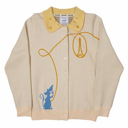 Loungefly Ratatouille Anyone Can Cook Collared Cardigan