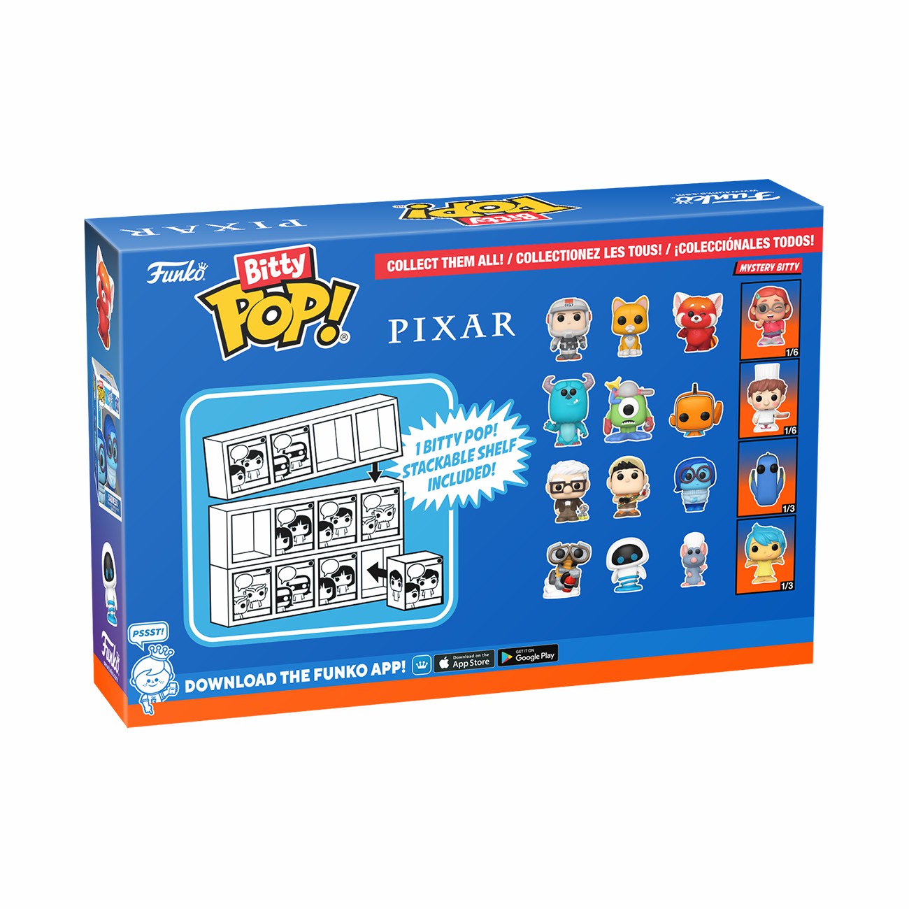 Loungefly Bitty Pop! Pixar 4-Pack Series 2 | Funko