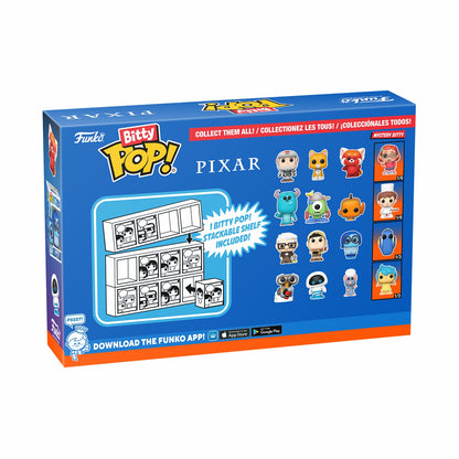Loungefly Bitty Pop! Pixar 4-Pack Series 3 | Funko